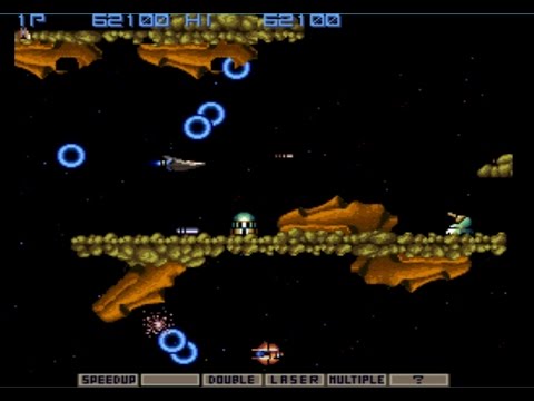 Lukozer Retro Game Review 255 - Gradius (Nemesis) - Arcade Coin-Op