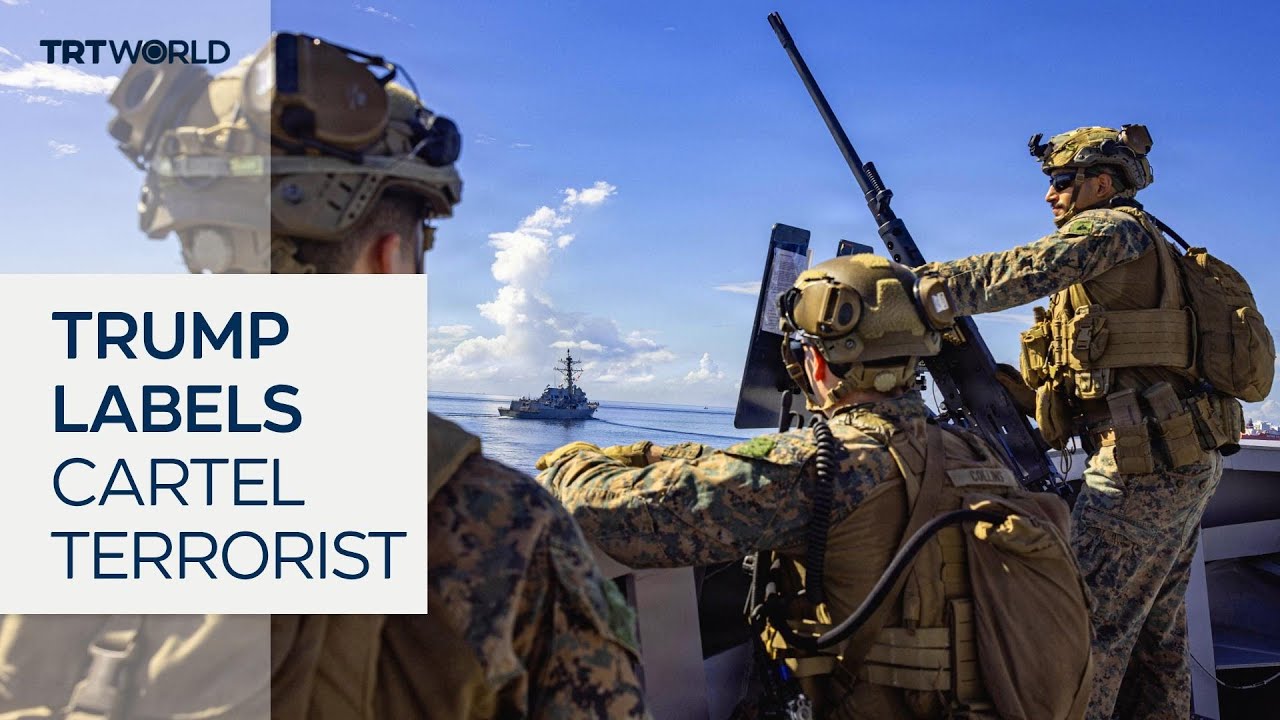 US designates Venezuelan cartel as 'narco-terrorists'