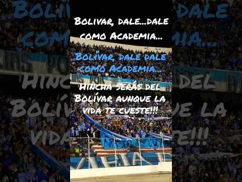 "La hinchada del club Bolívar #short #fuerzabolivar #atuladosiempre #bolívar" Barra: La Vieja Escuela &bull; Club: Bolívar &bull; País: Bolívia