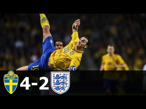 Sweden vs England 4-2 Highlights 2012 HD 720p