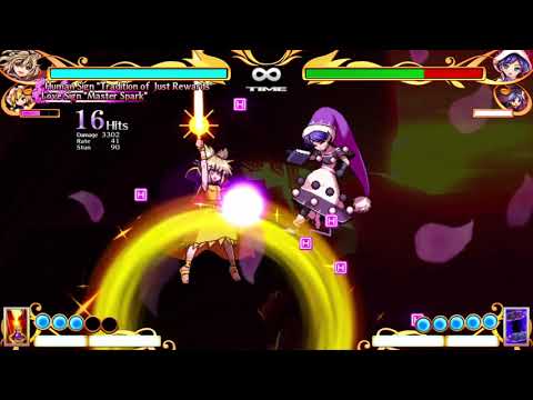 [Touhou 15.5: AoCF] FIRE!!! (Miko/Marisa combo)