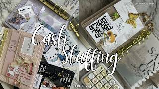 Cash Stuffing May Paycheck #2 + #3 | $2,420 | Finally going to Universal trip 🧸ྀི #cashstuffing