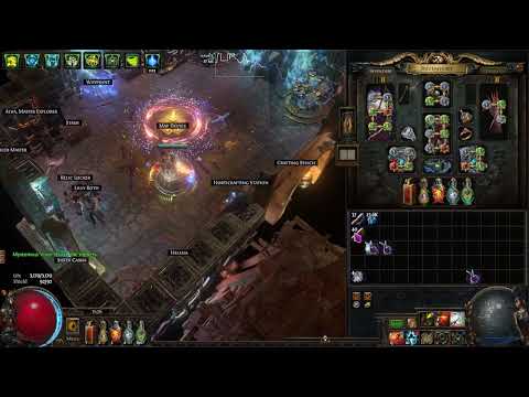POE 3.20 Crafting Int Stacking Amulet