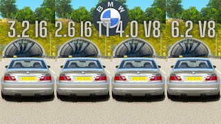 BMW M3 E46 ALL ENGINE SWAPS | Forza Horizon 4 TOP SPEED COMPARISON