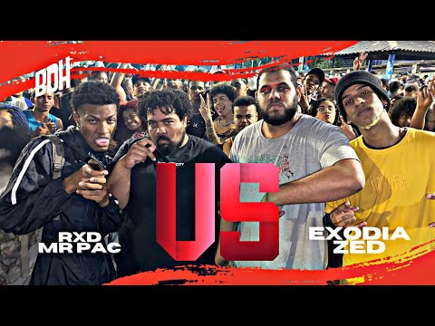 (LEVA ESSE GORDO PRO MEC 😂🔥) RDX E MR PAC X EXÓDIA E ZED - 1ª FASE - BDH206