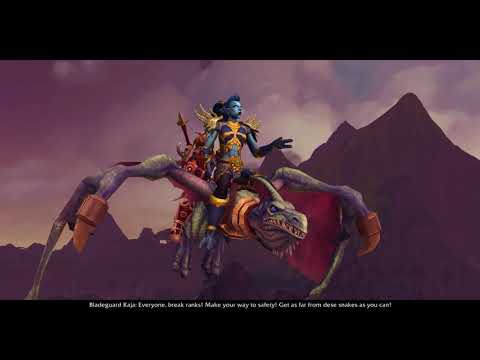 WoW BFA - Vol'dun - Unlikely Allies Storyline!