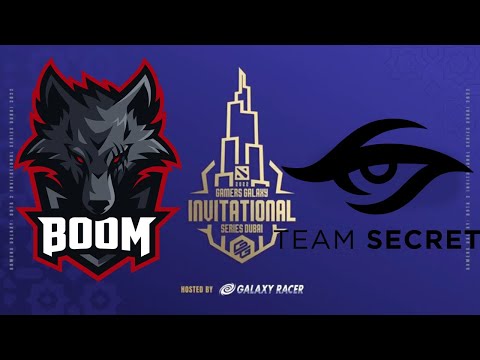 BOOM ESPORTS vs TEAM SECRET  -  GAMERS GALAXY Dota 2 Invitational Series Dubai 2022