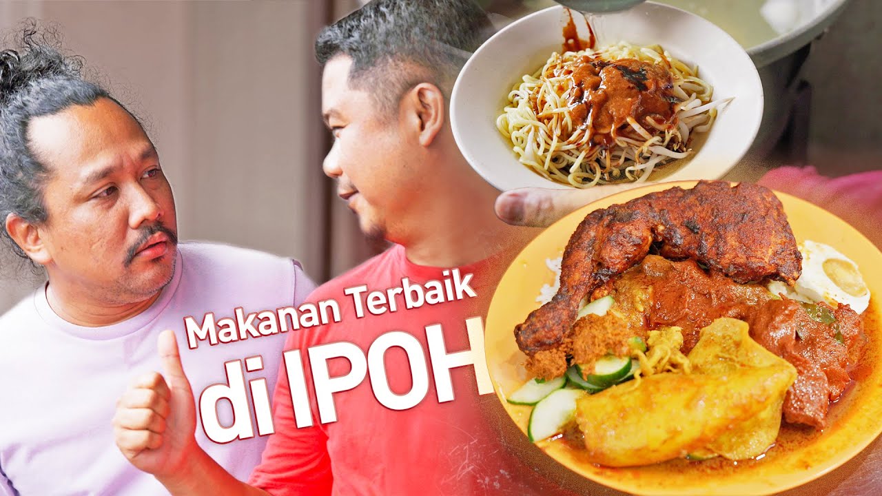 Orang Ipoh Makan Apa? Mi Kicap, Nasi Kandar & Nasi Ayam Taugeh TERLAZAT di Malaysia!