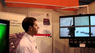 Beagleboard xM 1Ghz ARM Cortex-A8, 6 Angstrom Linux desktops synchronized