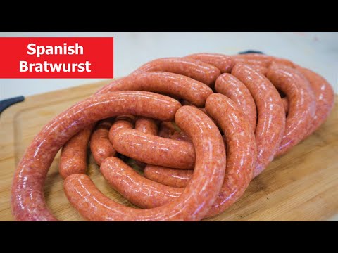 Spanish Sausage. Spanish Bratwurst from 1001 Greatest Sausage Recipes.