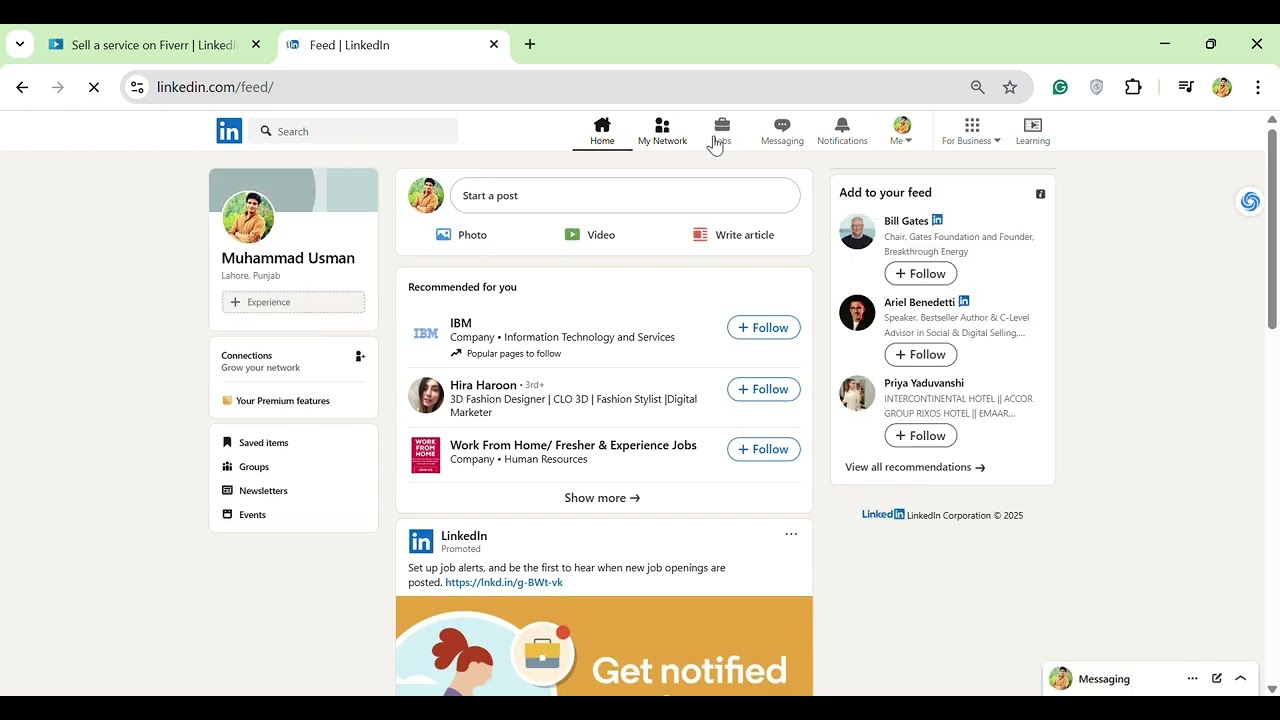 How to Find your dream job on Linked in