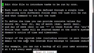 How to restart server every 10 min Apache2 Ubuntu