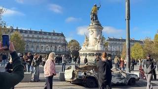 Parisians survey damage after night of clashes and looting