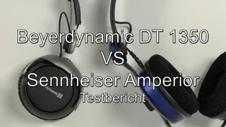 Video thumbnail for Testbericht: Beyerdynamic DT 1350 VS Sennheiser Amperior (ähnlich HD 25 [Aluminium]) by Philipp Jansen