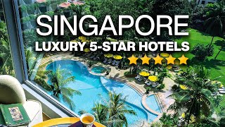 Top 10 Best 5-STAR Hotels in Singapore | Marina Bay Sands, JW Marriott, Fullerto