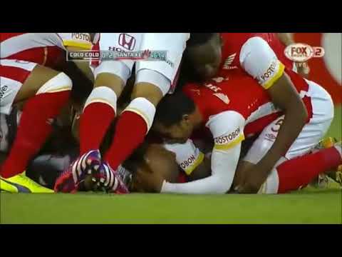 Golazo de Ómar Perez, Independiente Santa Fe. Narración histórica.