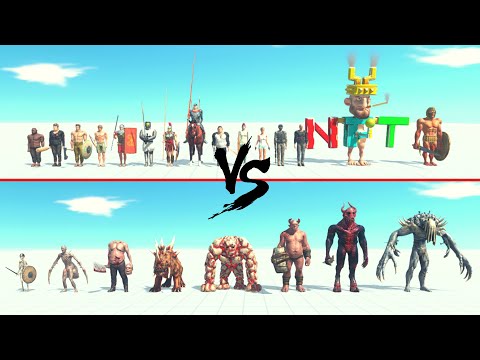 All Humans Vs Infernals Faction ARBS | Animal Revolt Battle Simulator