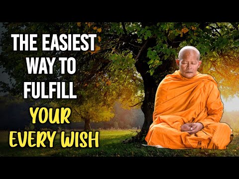 THE EASIEST WAY TO FULFILL YOUR EVERY WISH | Monk and tree story | Buddhist story |