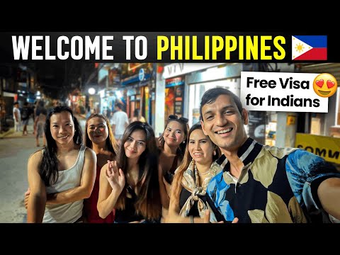 India to Philippines | Free Visa for Indians | Philippines Nightlife 2026 🇵🇭