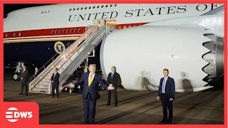 Trump Switches to New Air Force One in UK | Qatar's Boeing 747 Takes Flight to Washington | AC15