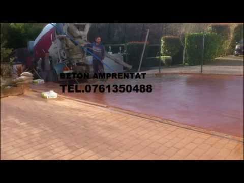 BETON AMPRENTAT FRUCULESTI  0761350488 TELEORMAN