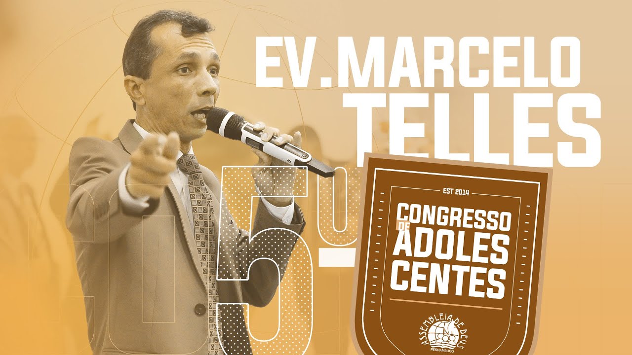 Ev. Marcelo Telles | 5º Congresso de Adolescentes na IEADPE Filial em N. Sra. do Ó.