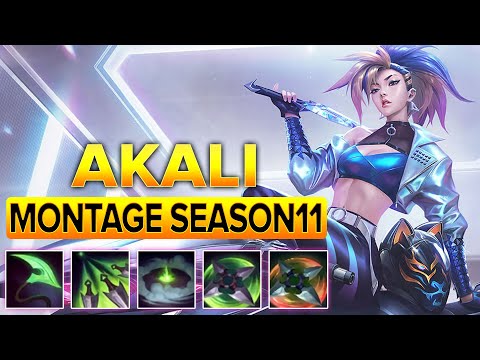 Akali Montage 2020 - Best Akali Plays Season 11