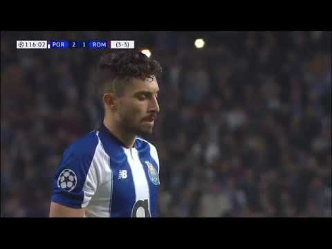 Fc Porto Vs Roma 4-3~Golo Do Alex Telles⚽️💙🐍🇵🇹