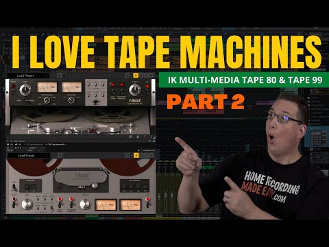Tape Machine Plugins | Ik Multimedia Tape PT 2