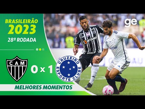 Gols e lances de Atlético Mineiro x Cruzeiro