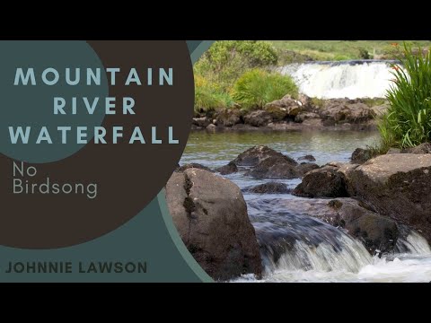 Forest Waterfall Nature Sounds - Mountain River Waterfall - 8 Hour Version - Sleeping Series Ep.17