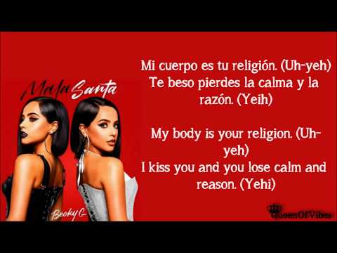 Becky G x Dalex - SUBIENDO (Letra & English Translation Lyrics)