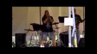 preview picture of video 'Run Amuck Band Pennville Fair June 28 2013 First performance with band'