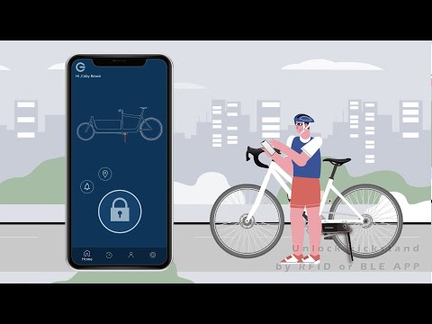 Sinox Lock │ E-Bike Locking Kickstand