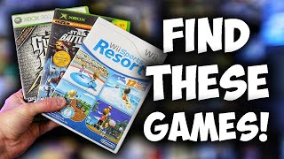 FIND These Games At The Thrift Store!