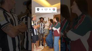 DIA DE FLUMINENSE E BOTAFOGO #fluminense #botafogo #casal #humor #futebol