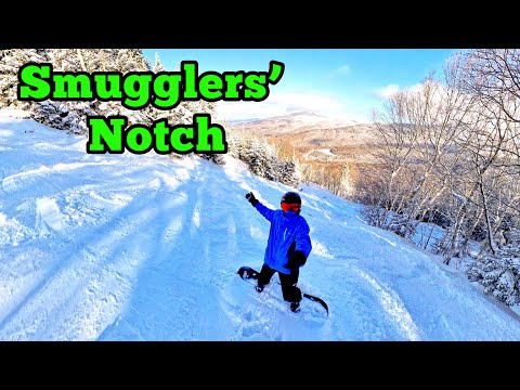 Surprising Ski Resort Review of Smugglers’ Notch | Vermont Snowboarding