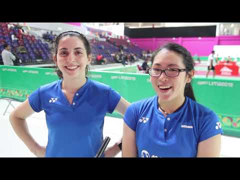 Entrevista a Danica Nishimura y Daniela Macias jugadoras peruanas de Badminton