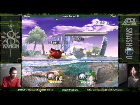 APEX 2013   SSBB L11   Nairo VS Otori