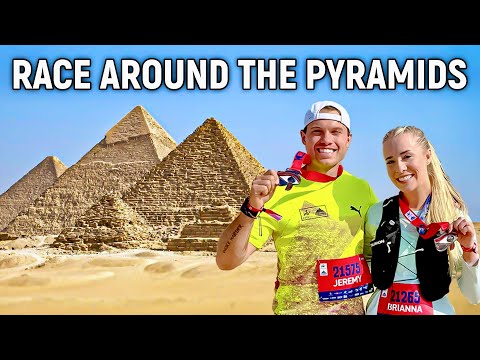 Running a Half Marathon Around the Great Pyramids of Egypt (The Most Epic Race Ever)
