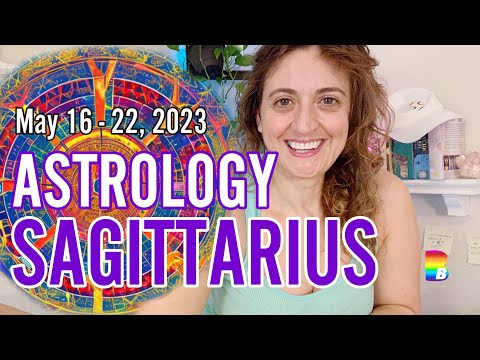 ♐️ SAGITTARIUS Week Ahead ASTROLOGY ♐️ May 16 - 22, 2023 #sagittarius #weekahead #astrology