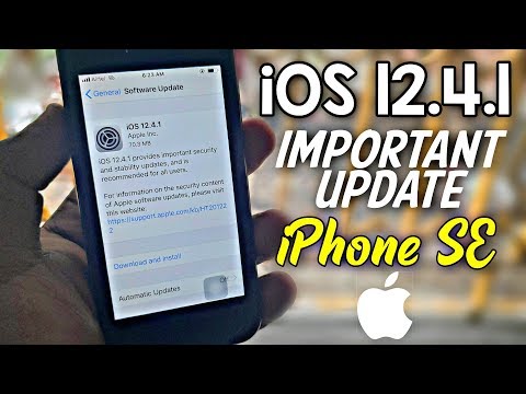 iOS 12.4.1 Update is Out! Recommended for All Devices | iPhone SE | Hindi