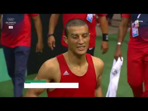 57Kg 1/8 Finals/Mohamed Hamout (Mar) V Nathan Lunata Nkosi (Dr Congo)