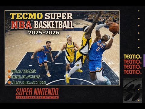Tecmo Super NBA Basketball 2025-2026 [SNES]