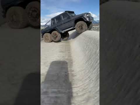 World first Mercedes G Wagon 6x6 off road 😱😱😱🔥🔥🔥🔥 #shorts