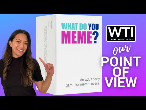 What Do You Meme? Card Games - WTI product video review