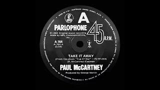 Take It Away – Paul McCartney – 1982 (Original Stereo)