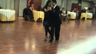 VII Encuentro de Aficionados al Tango 2009 Virginia Gomez y Christian Marquez 3/7