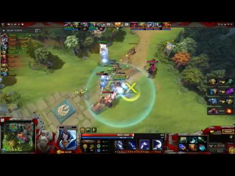 fn Anti-Mage vs Swiftending Luna, w33 Mirana Full highlights