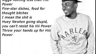 Kendrick Lamar- Hiii Power with Lyrics  (Old Songs)